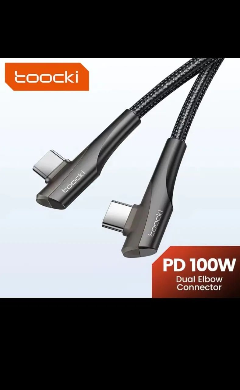 Cabo USB-C Toocki 100W - Foto 2
