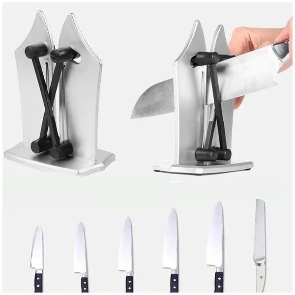 Afiador de Facas Amola Aguça Laminas Portatil Cozinha