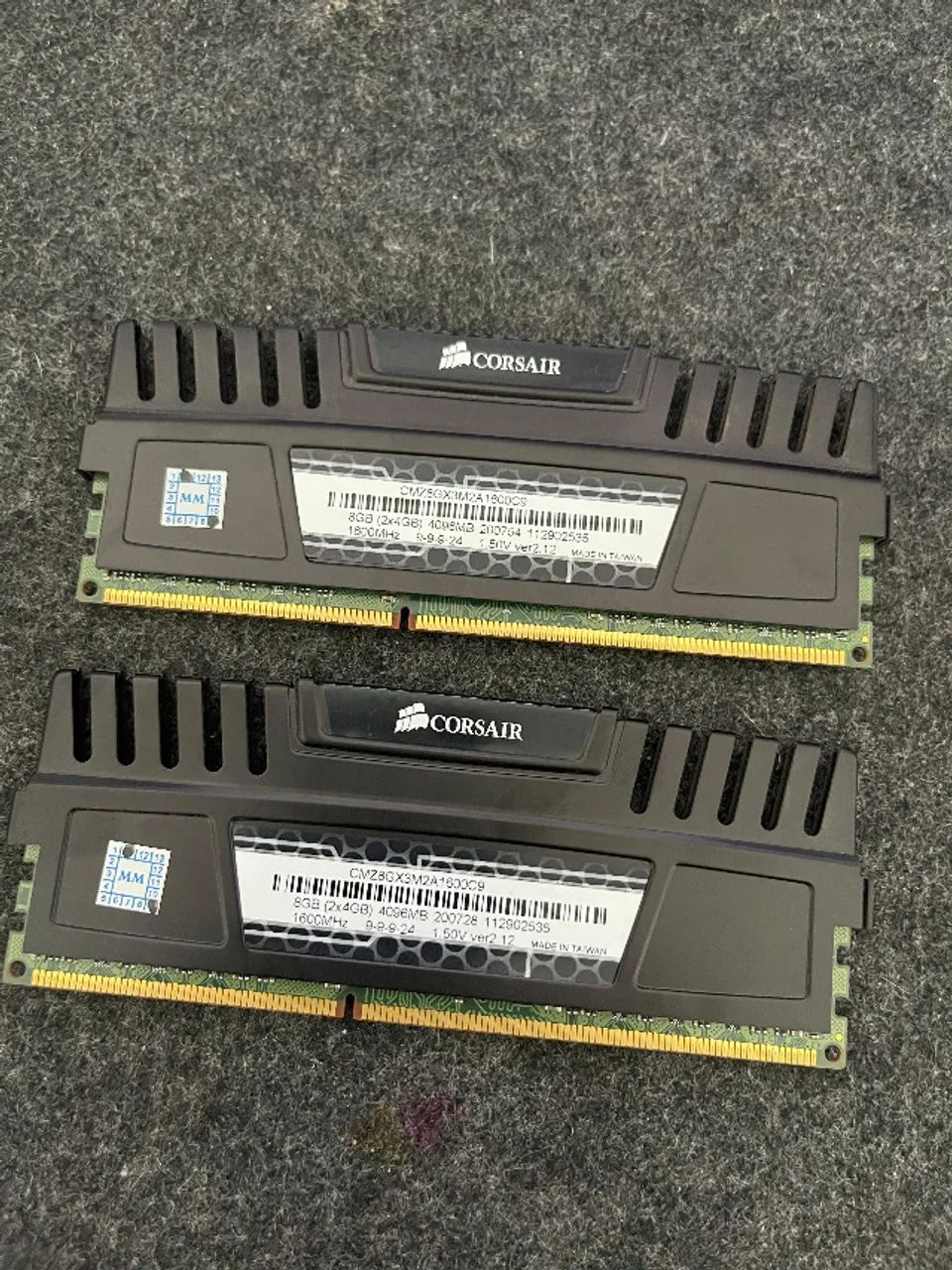 Memória Corsair DDR3 8gb (2x4gb) 1600Mhz - Foto 2