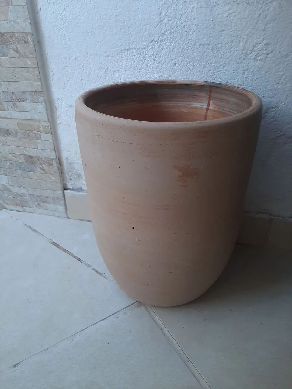 Vaso de planta em cerâmica