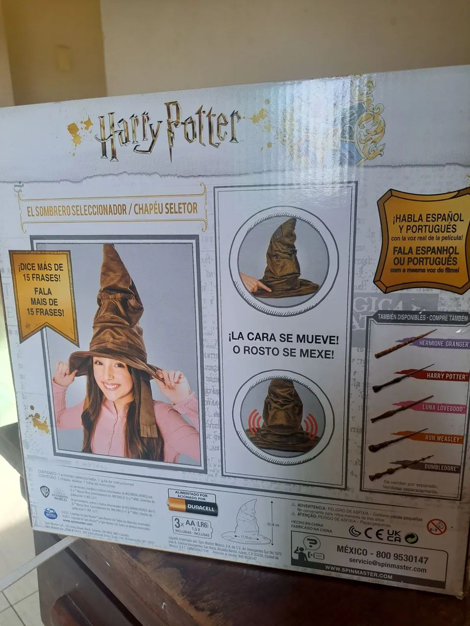 Chapéu seletor harry potter wizarding world  - Foto 2