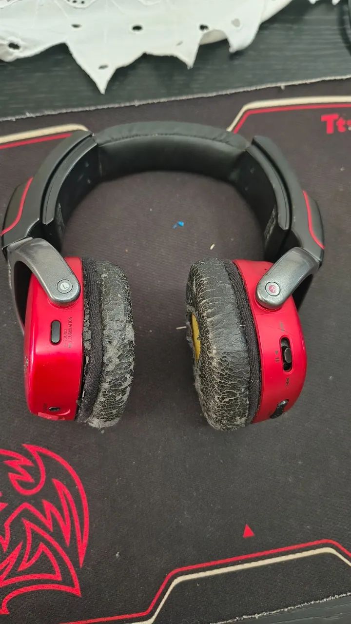 Combo de fone de ouvido headset gamer Logitech G233 + Sony NWZ-WH303 MP3 Integrado - Foto 3