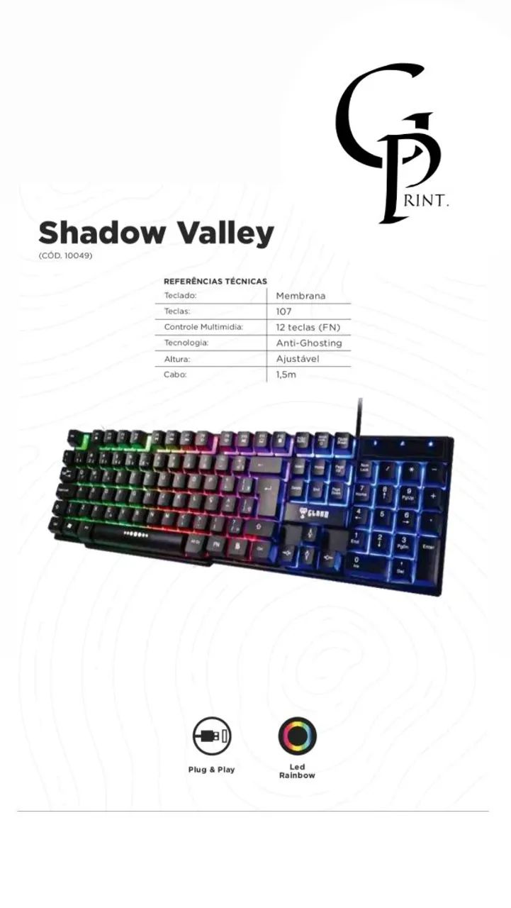 TECLADO GAMER - CLANM PROMOÇÃO! - Foto 3