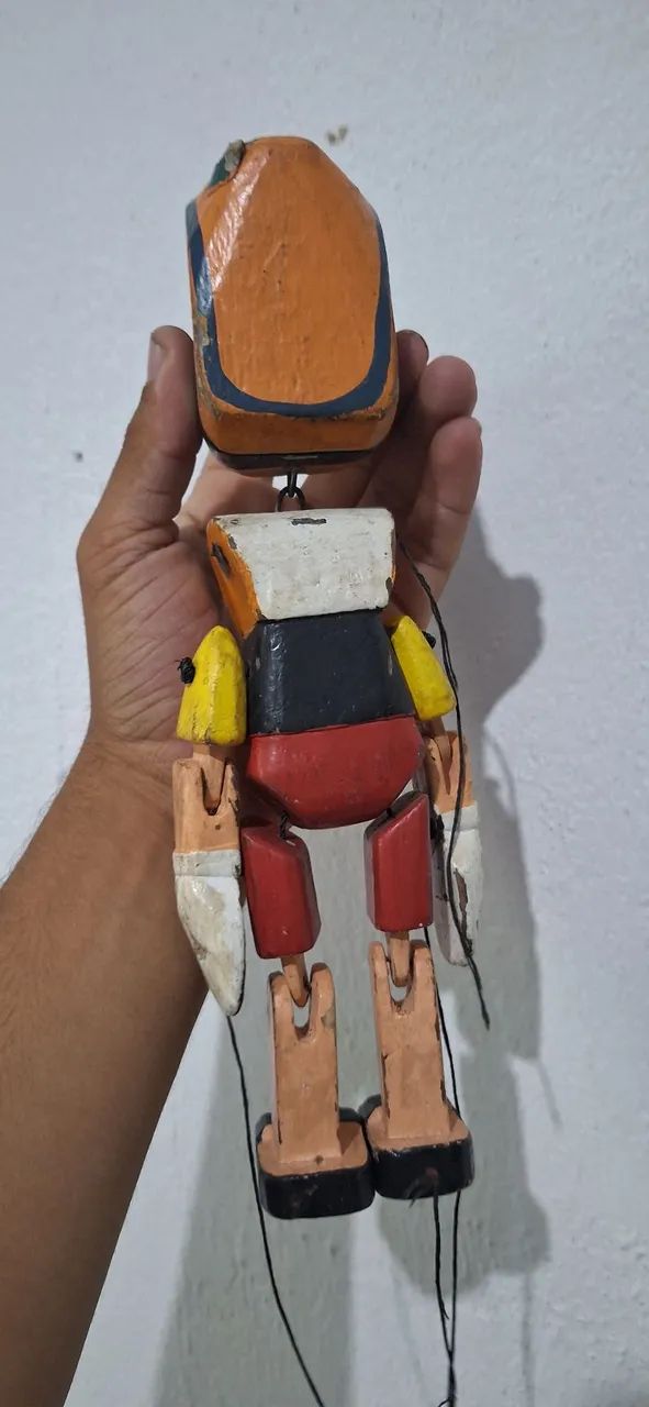 Boneco pinoquio de madeira  - Foto 2