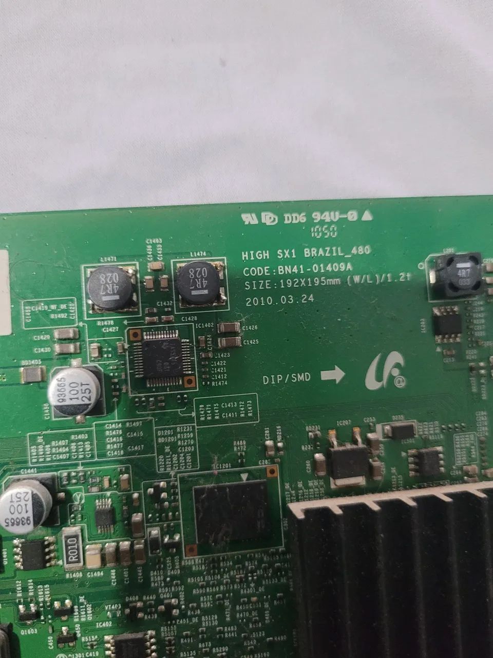 Placa principal TV samsung ln32c480h1m bn41-01409a - Foto 2