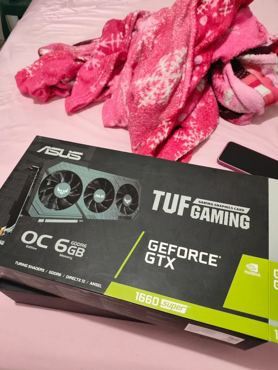 Placa de Vídeo ASUS TUF Gaming GeForce GTX 1660 Super OC 6GB