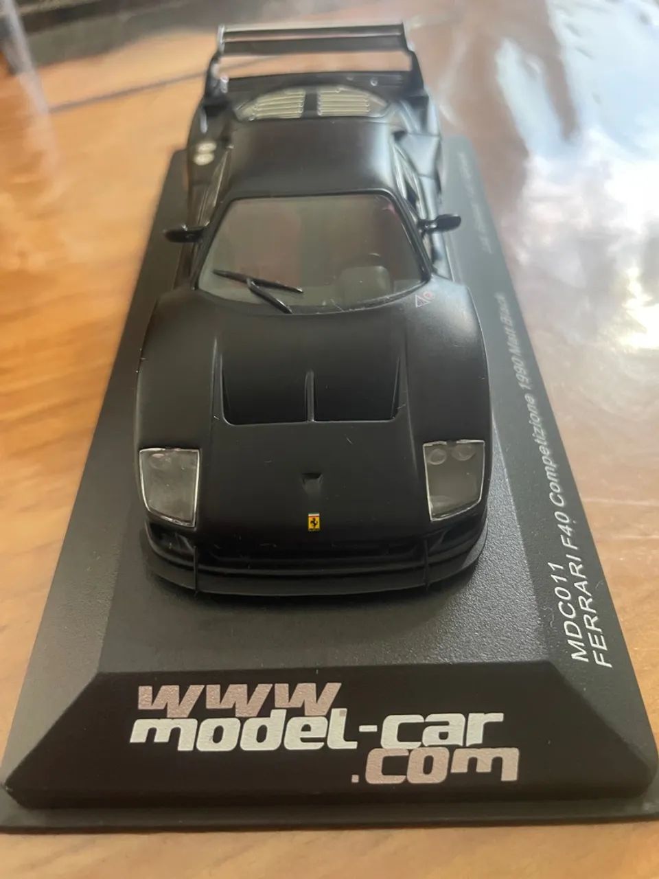 Miniatura Ferrari F40 Competizione 1990 Matt Black - Hobbies e