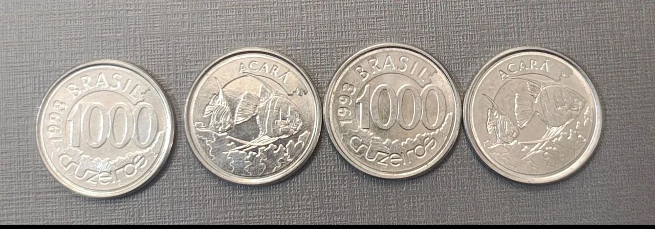 Moeda 1000 Cruzeiros 1993