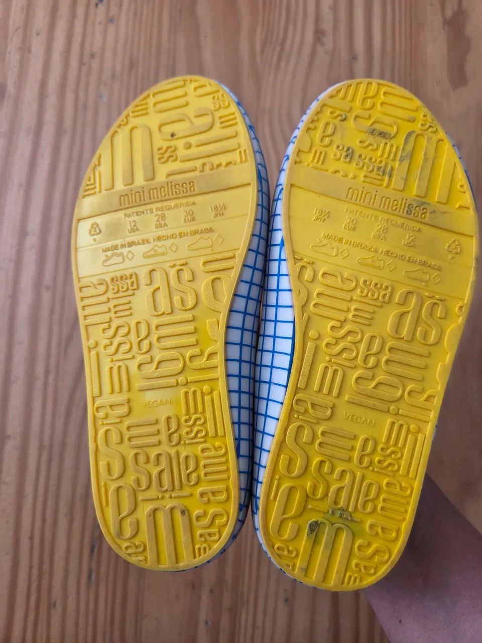 Tênis Mini Melissa x Fabula Amarelo BR 28 - Foto 2
