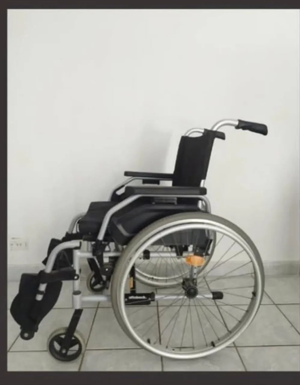 Cadeira de rodas usada 2x