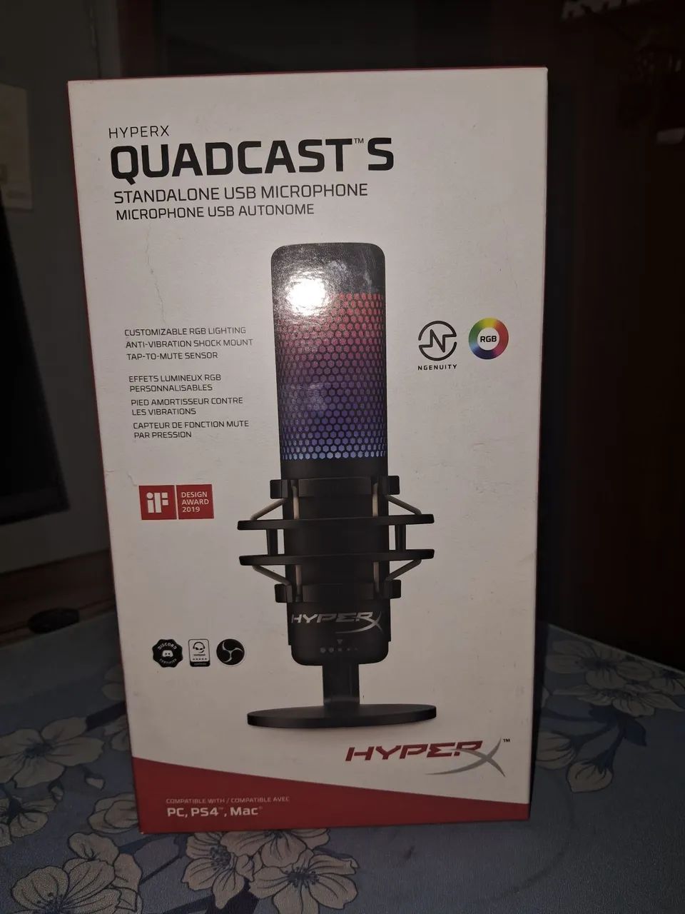 HYPERX QUADCAST S RGB64842078515202122