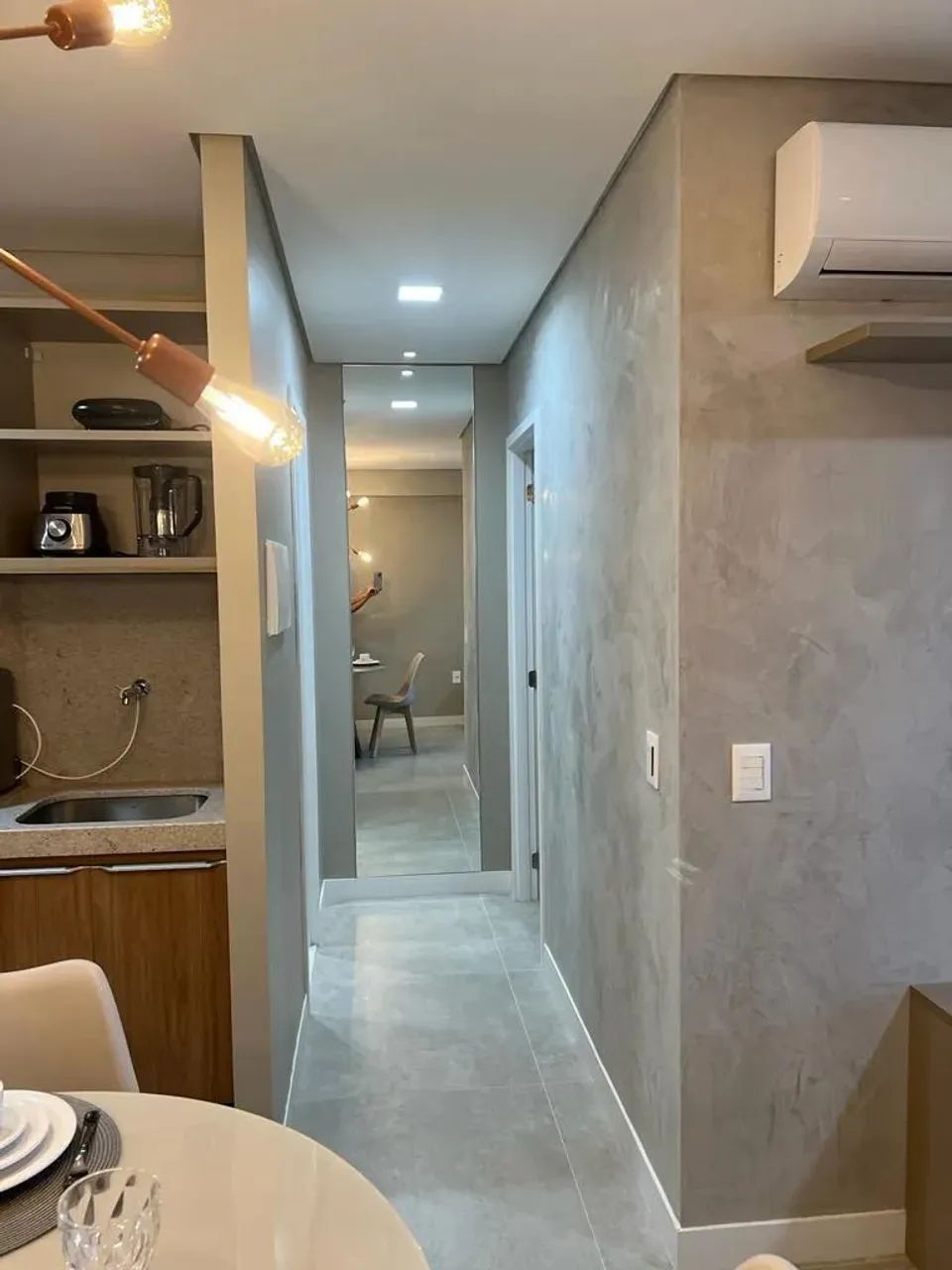 MI - Quarto e sala mobiliado Sky Concept (Jatiúca) - Foto 5