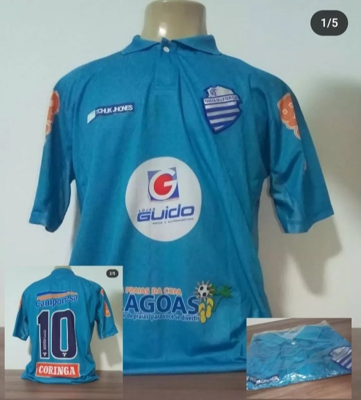 Camisa oficial CSA-AL T.Jhones 2010 super nova.
