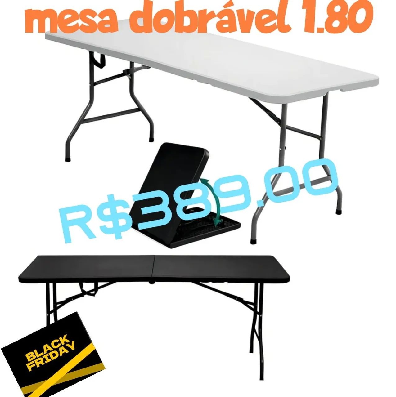 Mesa dobravel 1.80 - Foto 4