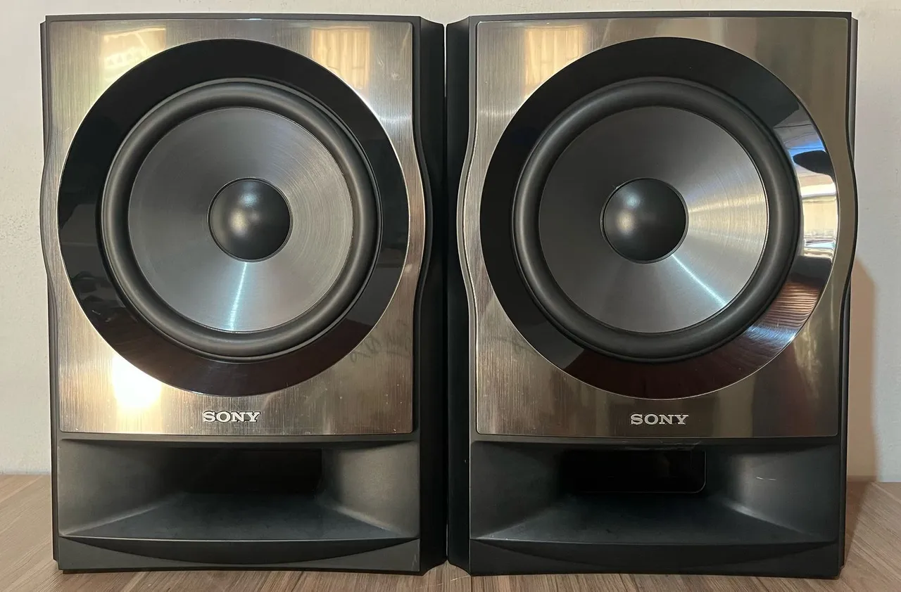 Par Subwoofers Passivos Sony Muteki Ss-Wp7m 250 RMS Cada