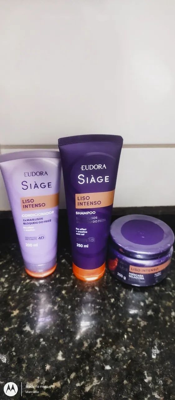 Kit liso intenso siage eudora 