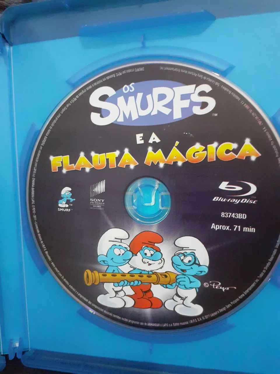 Blu-Ray Os Smurfs e a flauta mágica. - Foto 3