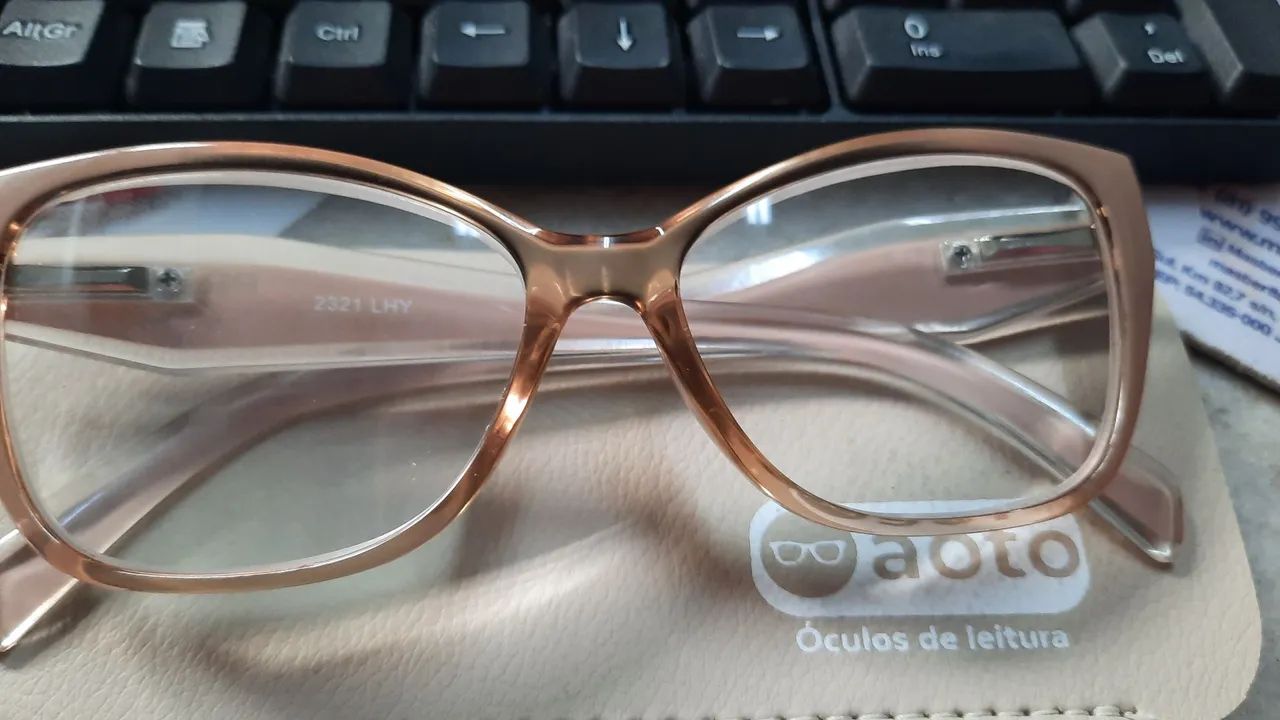  Óculos de leitura rose gold 2321 LHY