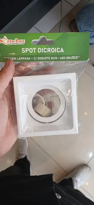 Spot Dicroica para Teto - Novo