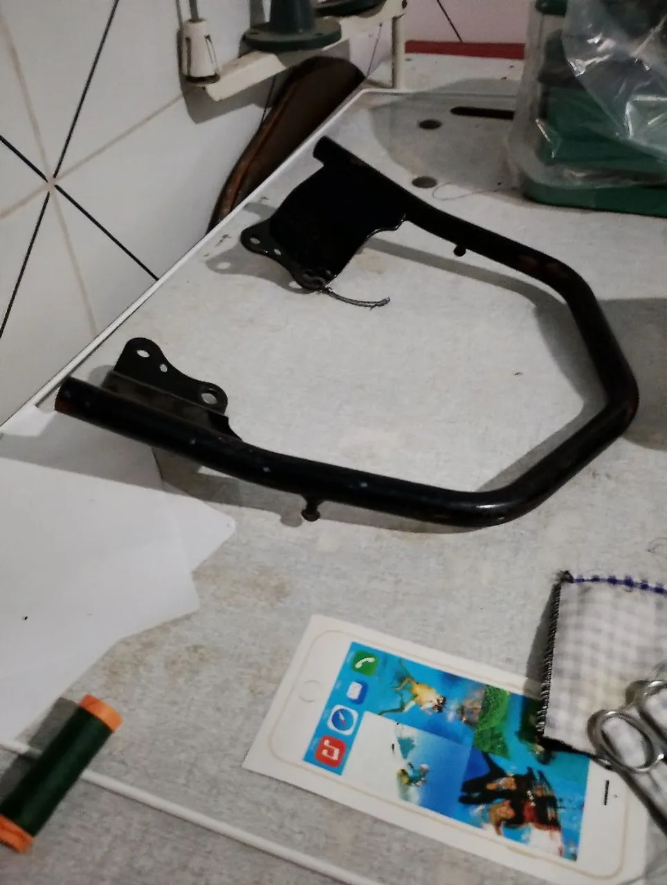 Alça do passageiro , Yamaha factor 150 