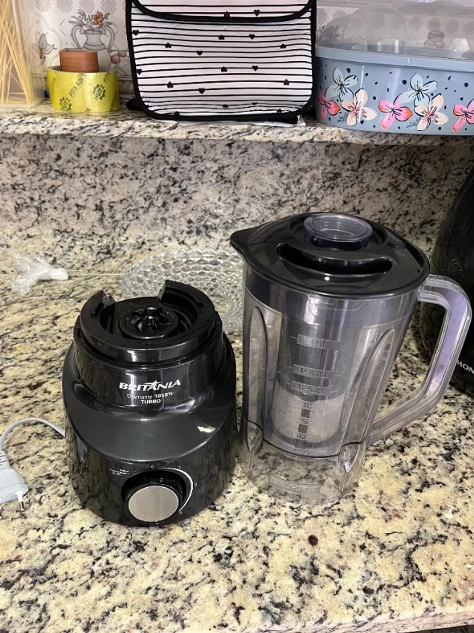 Liquidificador Britânia diamante 1050 W Turbo