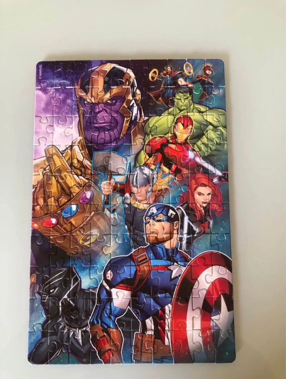Kit Quebra Cabeças Vingadores  - Foto 2