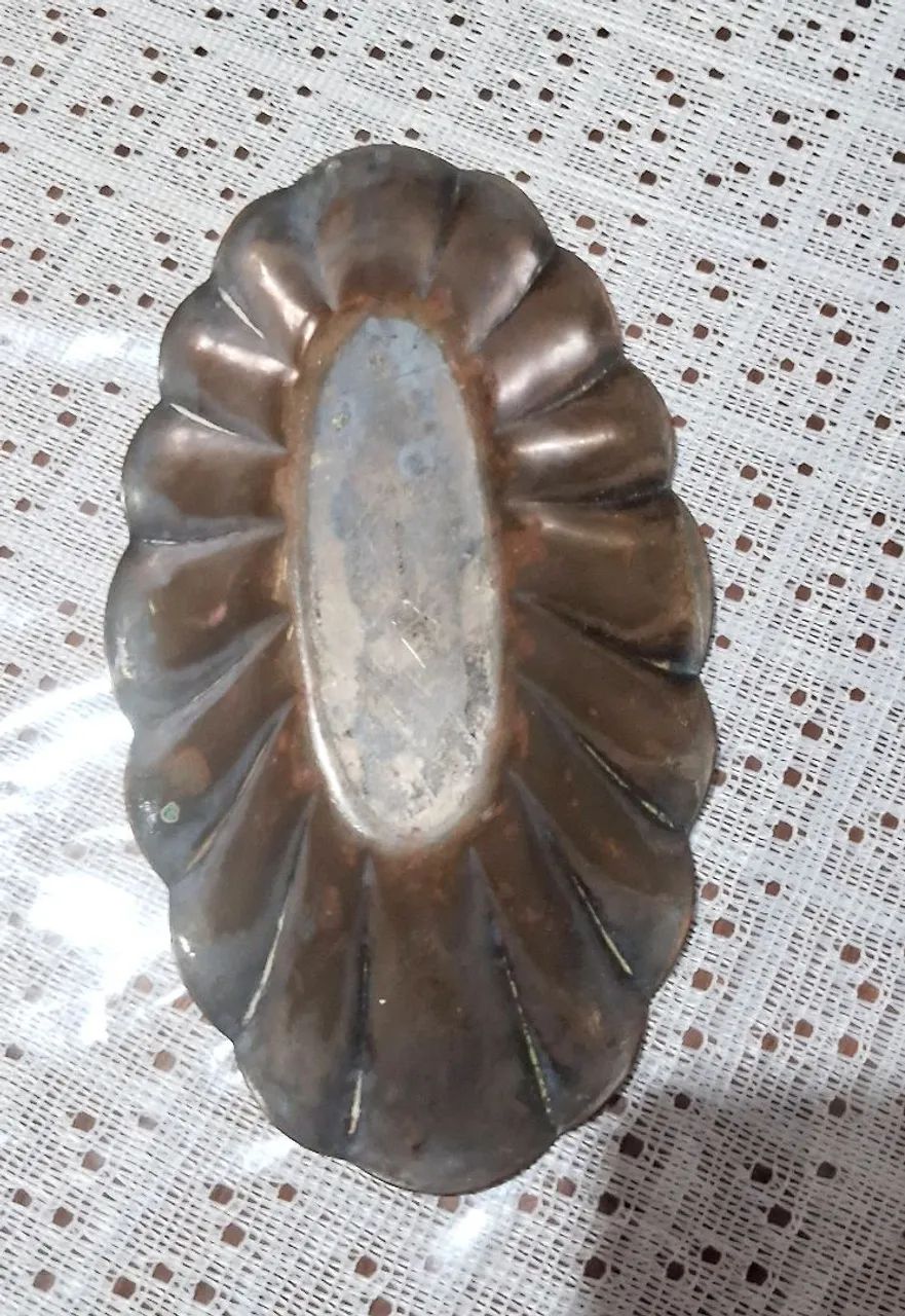 Petisqueira antiga de bronze  - Foto 2