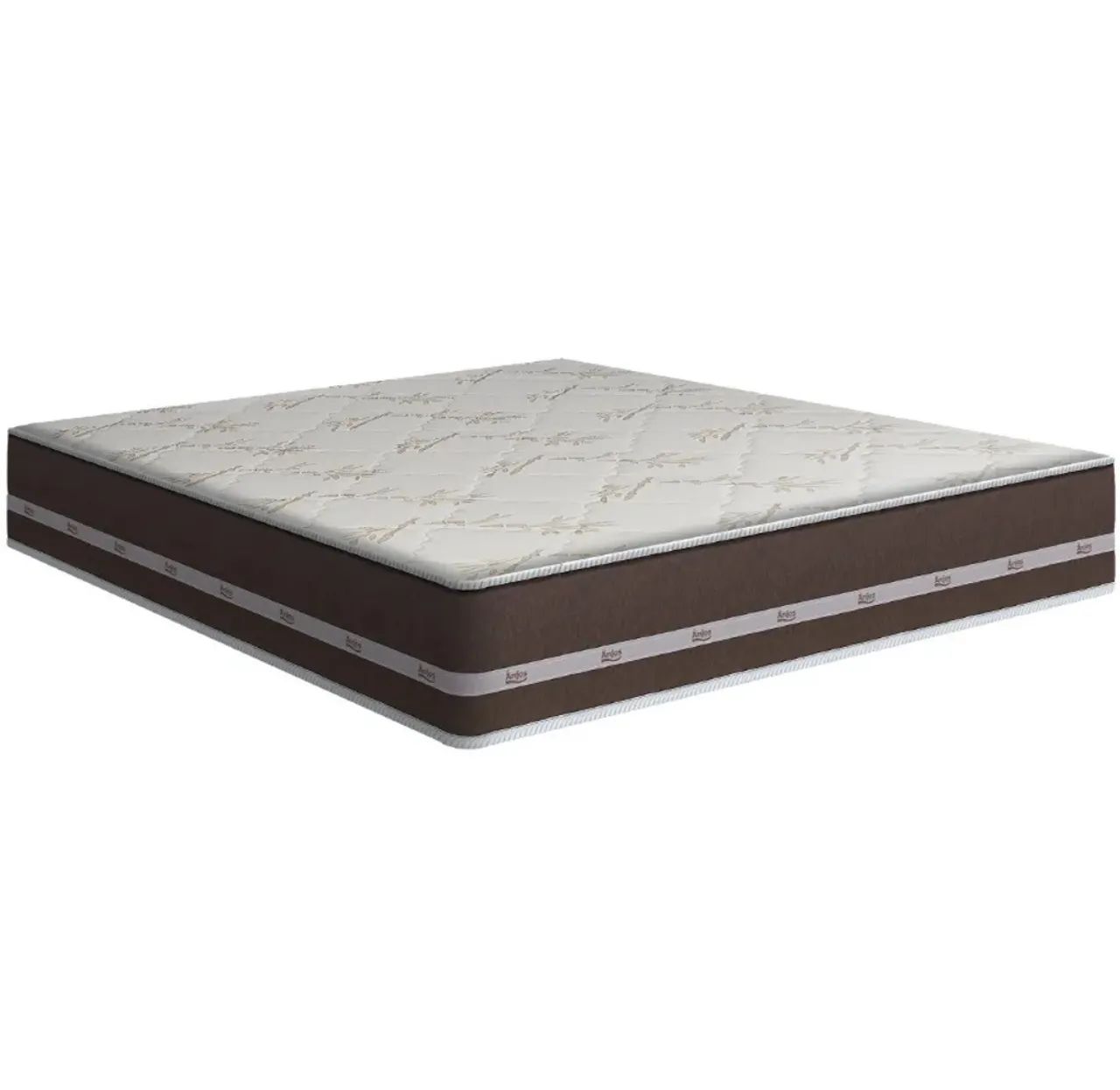 Colchão Casal Classic Superlastic D26 Marrom tt98