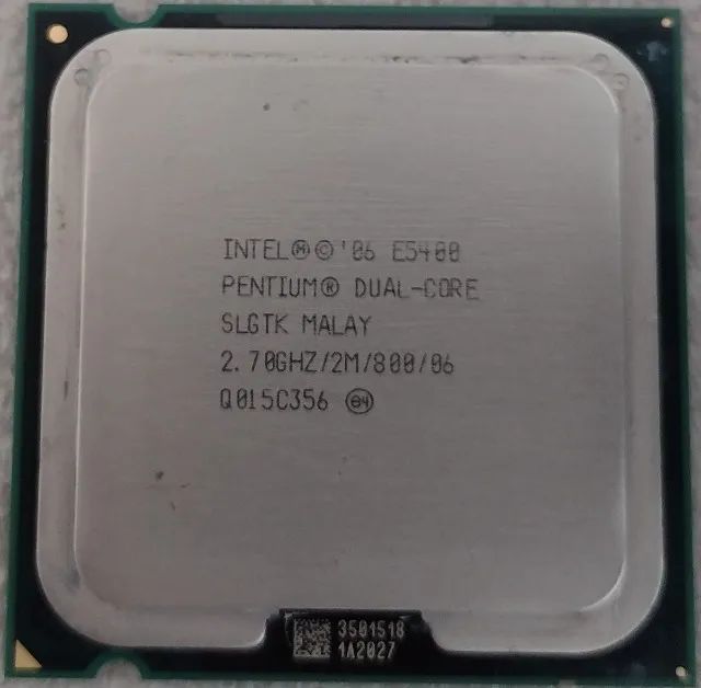 Processador Pentium Dual Core E5400  2.70 GhHZ LGA 775