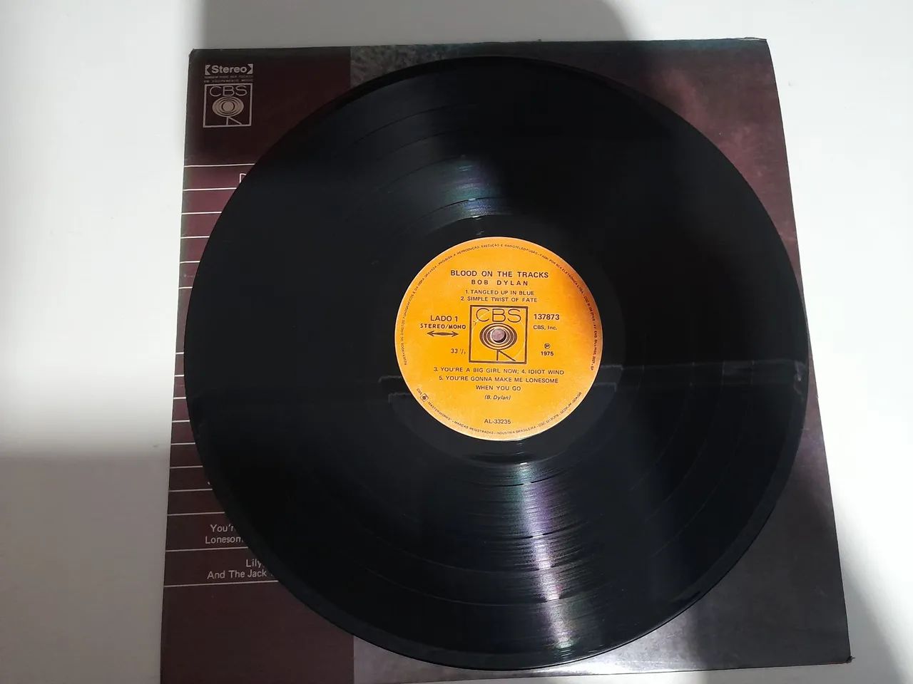 Lp Bob Dylan - Blood On The Tracks - CDs, DVDs etc - Milho Branco