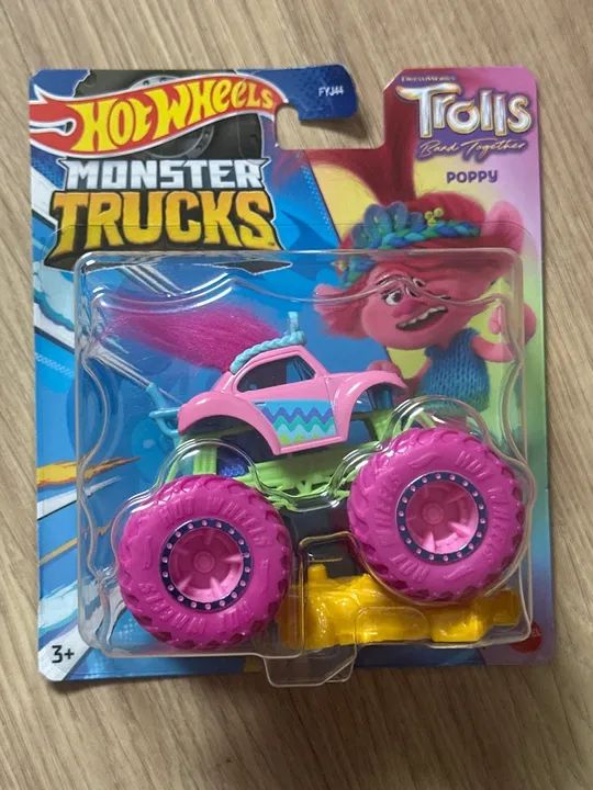 Hot Wheels Monster Trucks Trolls Poppy
