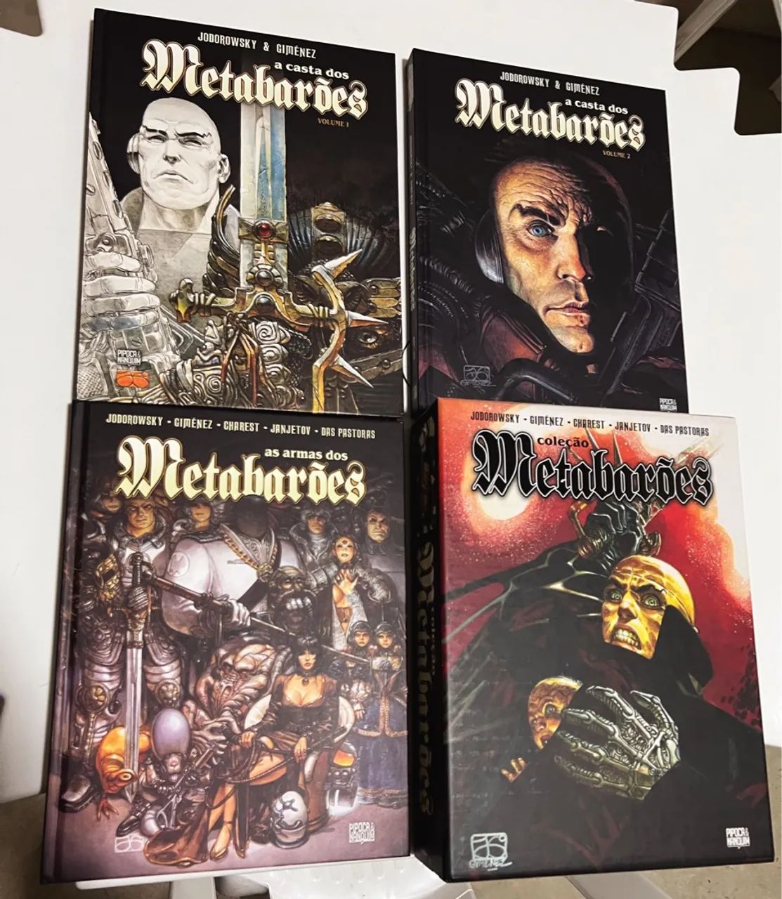Metabarões pipoca e nanquim completa + box