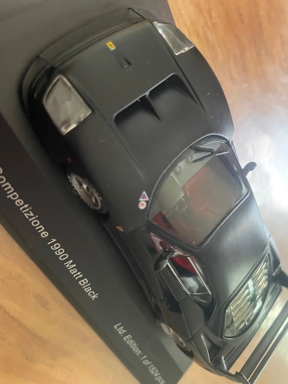 Miniatura Ferrari F40 Competizione 1990 Matt Black - Hobbies e