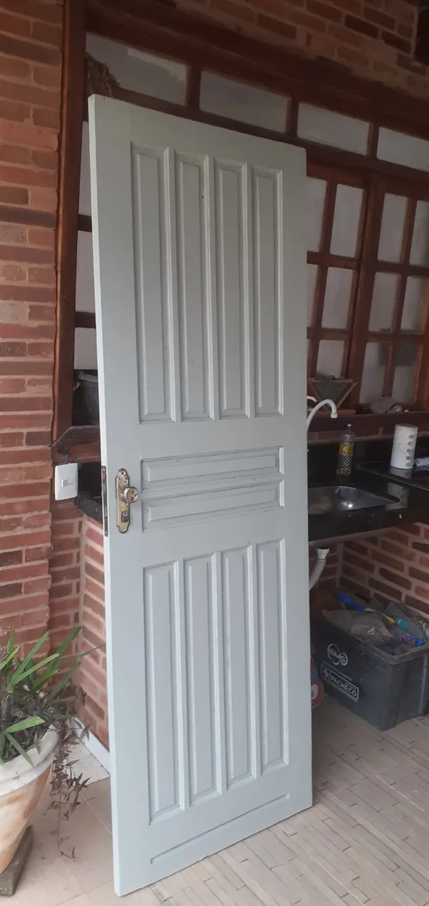 Porta de madeira 70 x 210