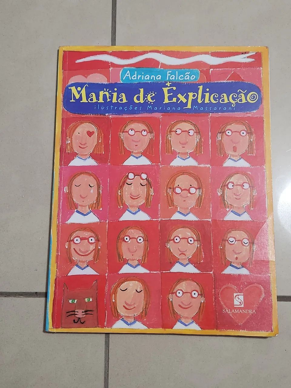 Livro infantil mania da explicação 
