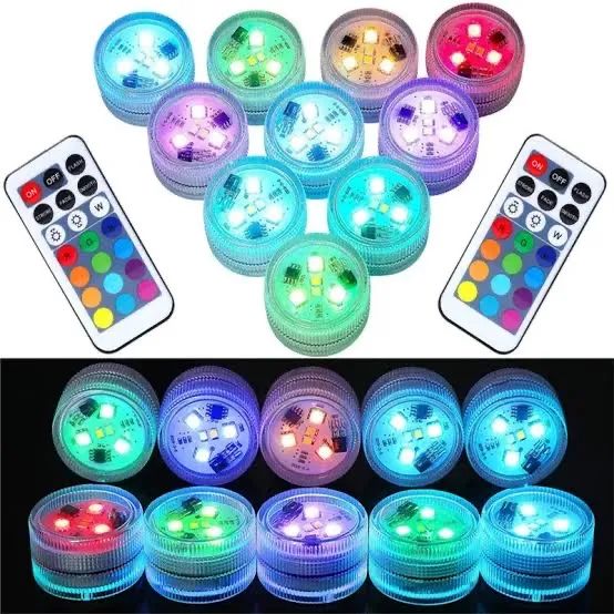 LED Impermeável RGB para Piscina 16 Cores - Novo - Foto 2