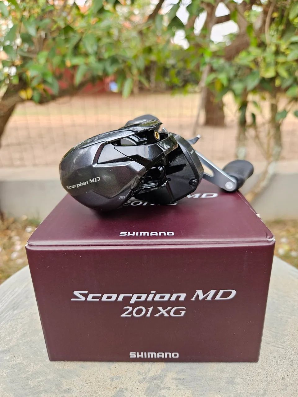 Carretilha Shimano Scorpion MD 201XG - Esportes Aquáticos