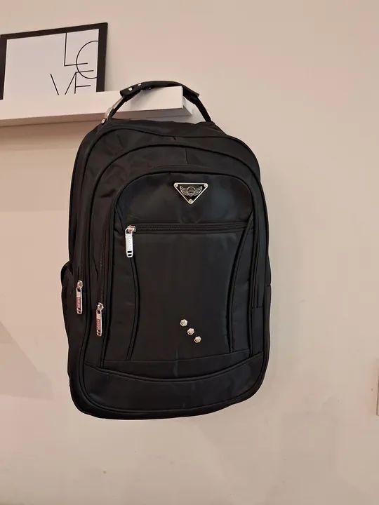 Mochila 4 Bolsos Super Resistente Cabo de Aço  - Foto 3