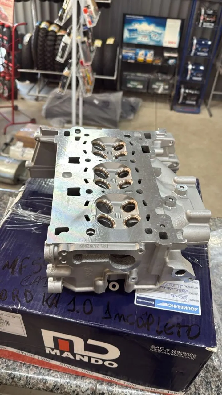 Cabeçote Ford KA 1.0 Completo - Mando