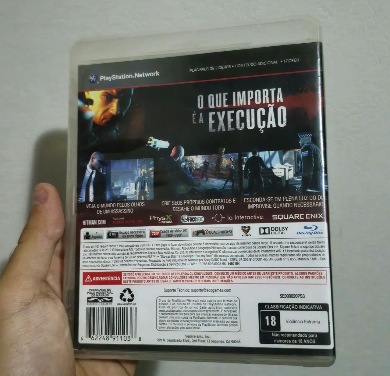 Jogo Hitman: Absolution - PS3 / Playstation 3 (Faço envio) - Foto 3