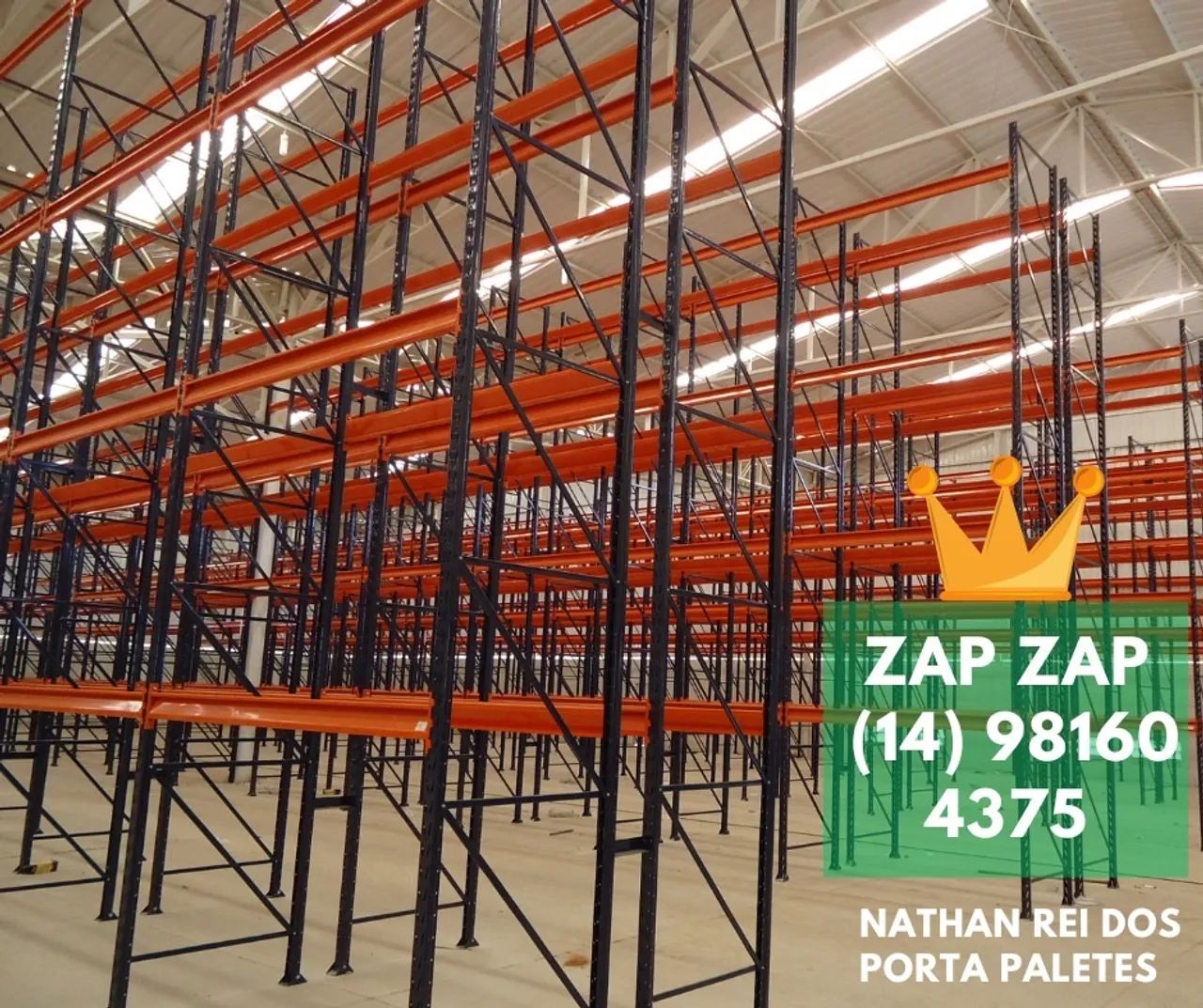 Porta Paletes Sistema de Armazenagem 