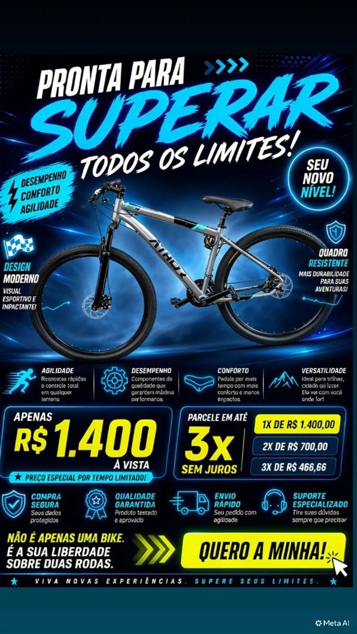 Bicicleta aro 29 
