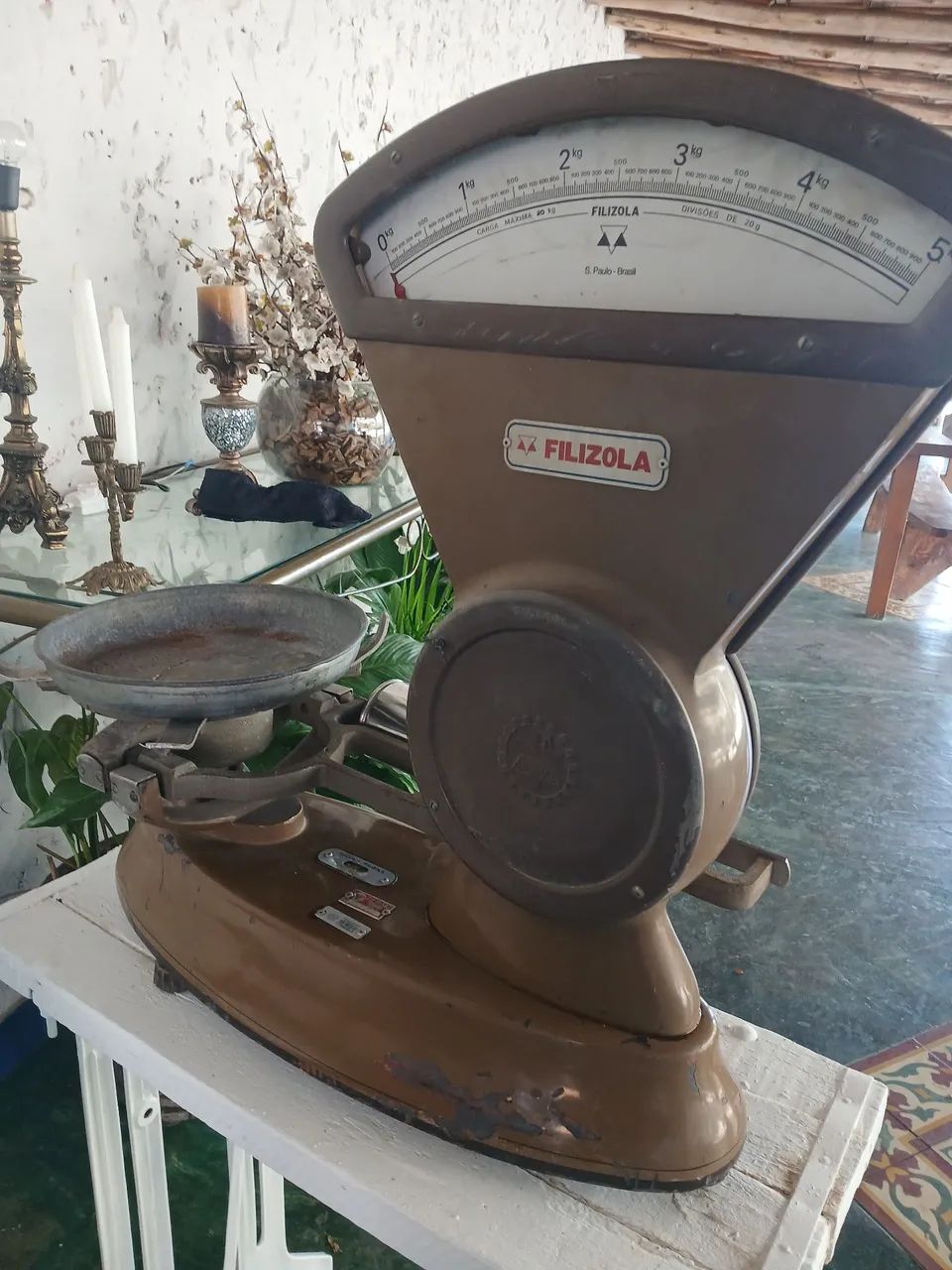 Balança antiga  - Foto 4