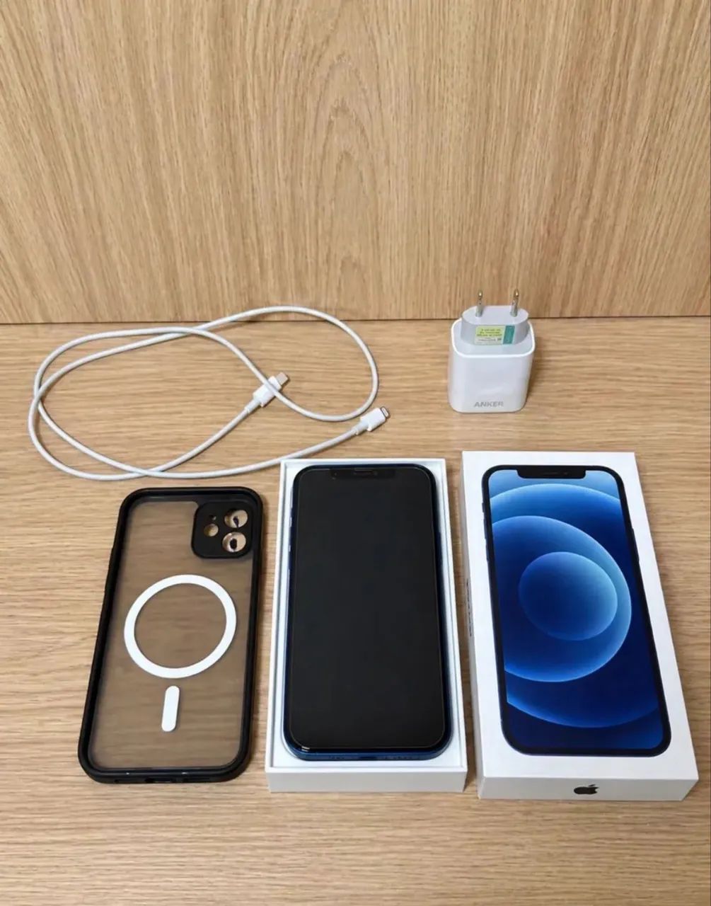 iPhone 12 64GB preto único dono - Celulares e Smartphones - Sul