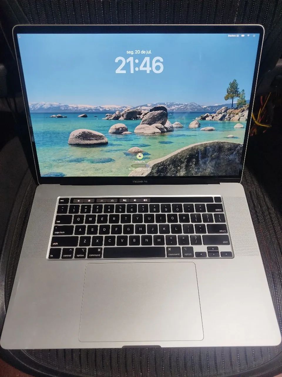 Macbook Pro - 16"/Intel i9/16gb ram/1tb/biometria e touch bar ***ABAIXOU***
