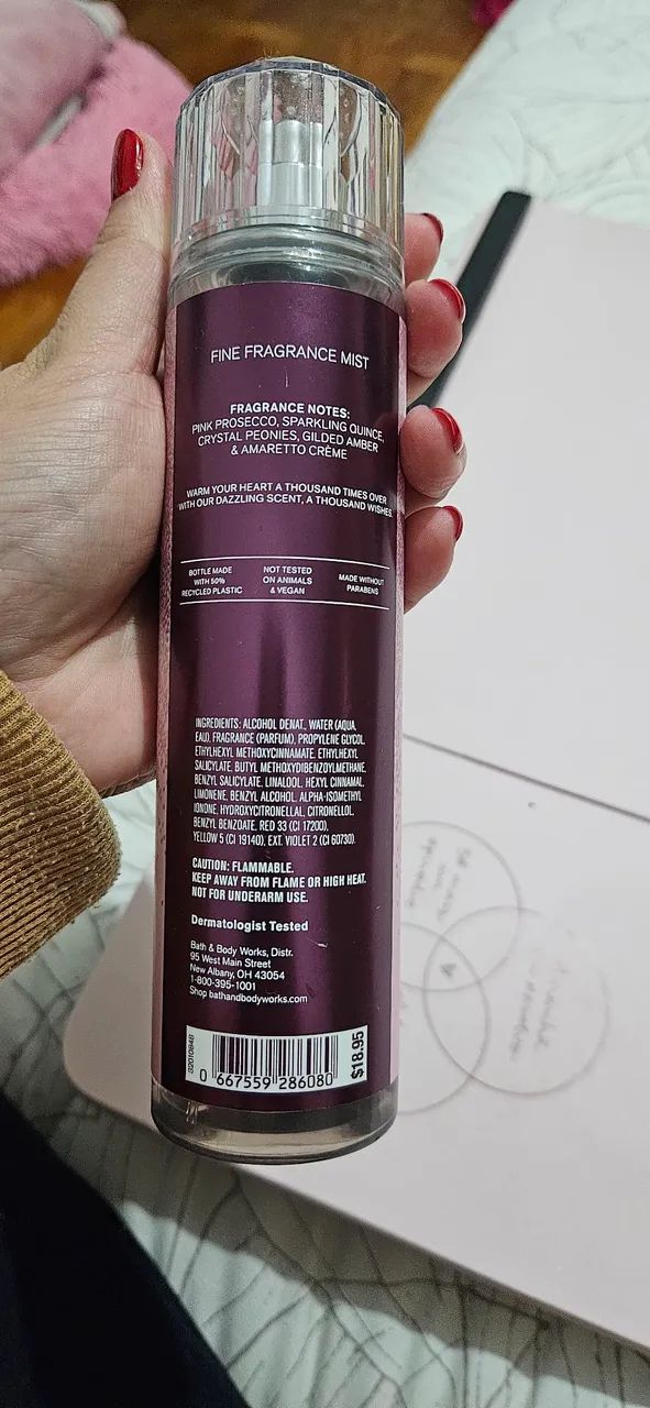 Body Splash "A Thousand Wishes" ? Bath & Body Works (236ml) - Foto 2