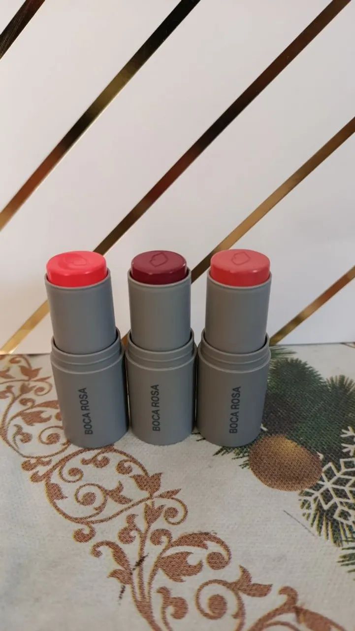 Blush 3 em 1 Boca Rosa  - Foto 2
