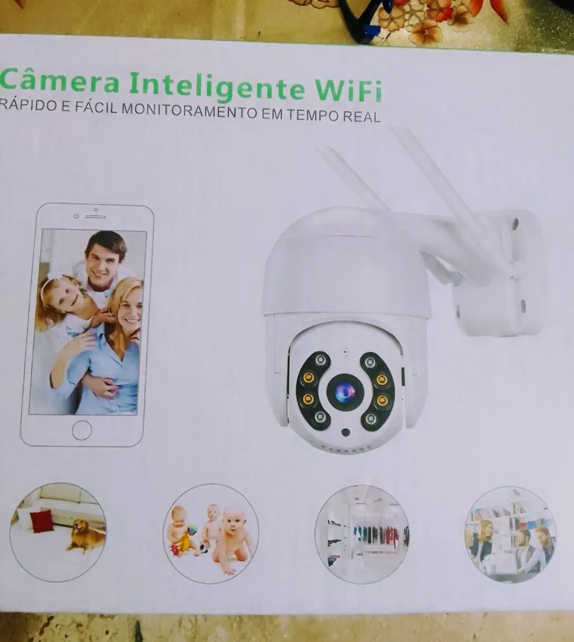 Câmera inteligente 360° Wi Fi - Foto 3