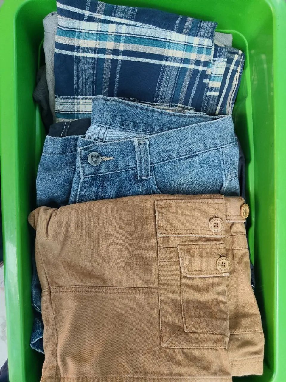 Bermudas e calças (lote)
