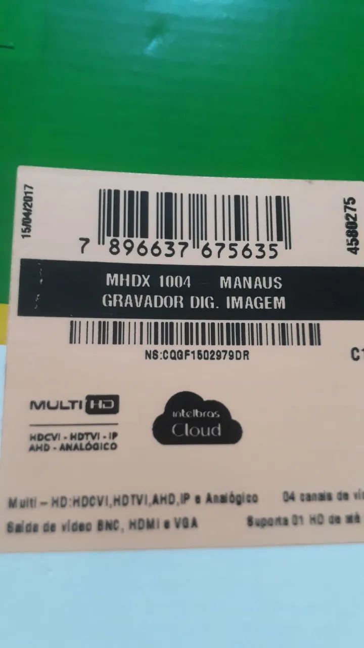 DVR INTELBRAS MHDX 1004 - Foto 4